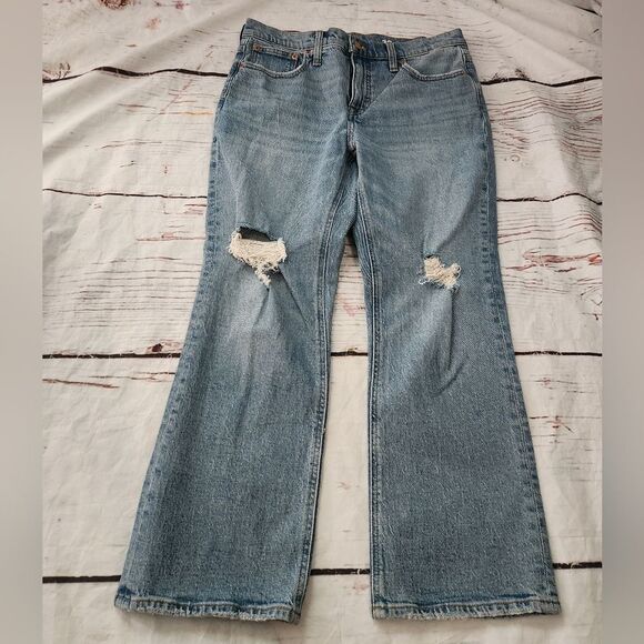 J. Crew Distressed Demi Boot Crop Size 29 NWT - Picture 1 of 5